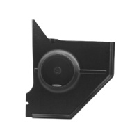 1964 - 1966 Mustang Convertible Molded Kick Panel for Speakers