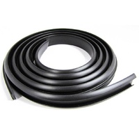 1964 - 1993 Mustang Convertible Folding Top Rear Bow Wire On Trim Strip - Concours - Black
