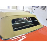 1964 - 1966 Mustang Convertible Top with Glass Window - White