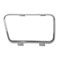 1965 - 1968 Mustang Clutch Pedal Pad Trim (Stainless)