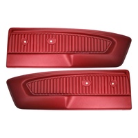 1965 - 1966 Mustang Deluxe Door Panels (1966 Dark Red)