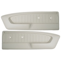 1965 - 1966 Mustang Deluxe Door Panels (White)