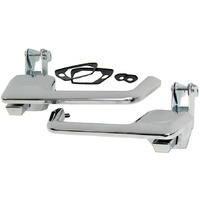 Door Handle - Outer Chrome XR - XY Falcon ZA - ZD Fairlane - Left, Front