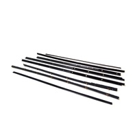 1966 - 1967 Fairlane Door Belt Strips 2 Door Hard Top - 8 Piece Kit
