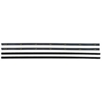 1966 - 1967 Ranchero Fairlane Front Door Beltline Weather Strip Molding Set