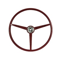 1966 Mustang Standard Steering Wheel (Dark Red)