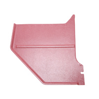 1966 Mustang Coupe & Fastback Kick Panels (Dark Red)