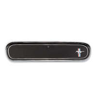 1966 Mustang Glove Box Door (Black, Standard)