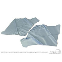 1965 - 1968 Mustang Coupe Quarter Panel Trim (Turquoise)