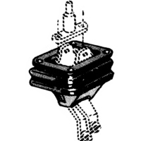 65-68 3spd Lr shift boot