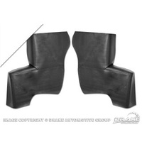 1964 - 1968 Mustang Convertible Quarter Panel Trim (65-68 White)