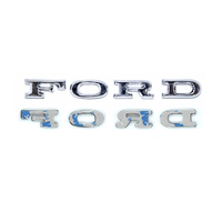 1967 Ford Mustang Adhesive "F-O-R-D" Hood Bonnet Letters Stick On