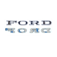 1967 Mustang Adhesive "F-O-R-D" Hood Letters.