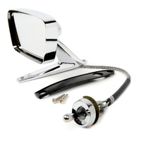 1967 - 1968 Ford Mustang Remote Control Exterior Mirror - Left (Economy)