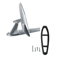 1967 - 1973 Mustang Outside Satin Door Mirror