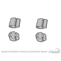 1969 - 1973 Mustang Door Bumper Kit