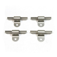 1965 - 1967 Mustang Disc Pad Retainer Plates - Pair