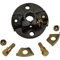 Steering Coupler Assembly - Rag Joint 3/4" 36 Spline Full Round Shaft