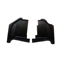 1966 - 1967 US Falcon Fairlane Ranchero Comet Kick Panels - Black - Pair