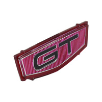 1967 US Fairlane Grille Emblem Bezel Insert - GT