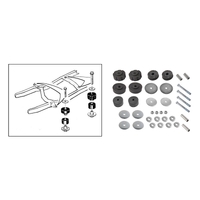1967 - 1972 Ford F-Truck Cab To Frame Mounting Pad Kit - 2WD