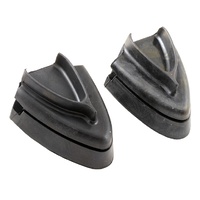 1967 - 1968 Cougar Rear Bumper End Wedge Fillers - Pair