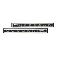 67-68 Cougar Quarter Emblems (Pair)