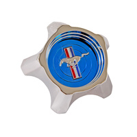1967 Mustang Styled Steel Hub Cap (Blue Original Design)