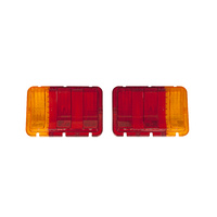 1967 - 1968 Mustang Tail light lens - Amber