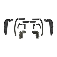 1967 - 1968 Mustang Fender Splash Shield Set