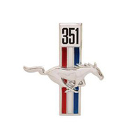 1964 - 1968 Mustang 351 Running Horse Emblem