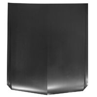 1967 - 1968 Mustang Hood without Turn Signal Reliefs