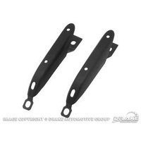 1967 - 1968 Mustang Rear Bumper Guard (Black)