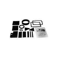 1967 - 1968 Mustang Heater Seal Kit w/o Air Conditioning
