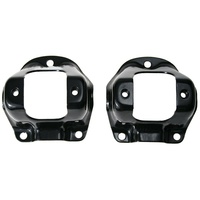 1967 - 1970 Mustang Shock Tower Cap (Black) - Pair