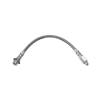 1967 - 1969 Mustang Rear Brake Hose (All except Boss & 428) Stainless Braid
