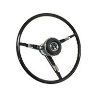 1967 Mustang Standard Steering Wheel Kit (Black)