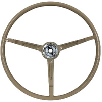 1967 Mustang Standard Steering Wheel Kit (Parchment)