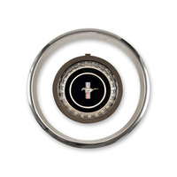 1967 Mustang Steering Wheel Hub Emblem & Trim