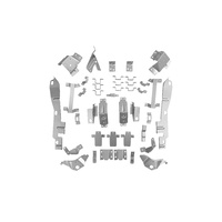 1967 - 1968 Mustang Fastback Bodyshell Interior Bracket Kit