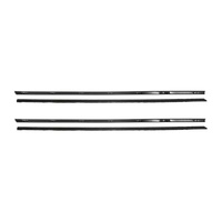 1967 - 1968 Mustang Fastback Window Channel Strips - Authentic
