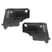 1967 - 1968 Mustang Fastback Interior Quarter Panels (Economy)