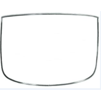 1967 - 1968 Mustang Fastback Rear Window Molding 6 Pce Set