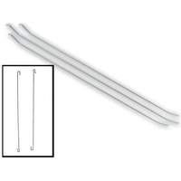 1967 - 1968 Mustang Fast Back Headliner Bows, 5 pieces