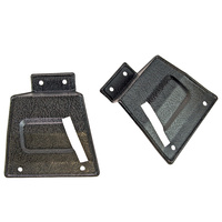 1967 - 1968 Mustang Fastback Seat Latch Cover (Fixed Seat)