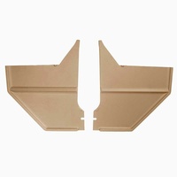 1967 - 1968 Mustang Coupe & Fastback Kick Panels (Saddle)