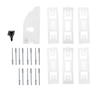 1967 - 1968 Mustang Sill Molding Hardware (Right)