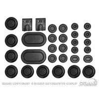 1967 Mustang Rubber Grommet Kit (33 pc)