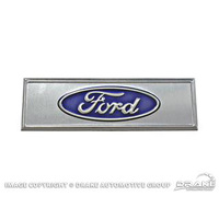 1967 - 1973 Mustang Door Sill Scuff Plate Emblem (Blue)