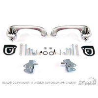 1967 - 1968 Mustang Show-Quality Door Handles (Polished Chrome)